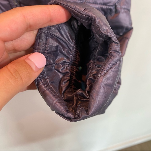North Face Thermoball purple jacket with hood size XS - Picture 7 of 10